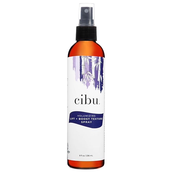 CIBU Volume Lift Texture Spray | Nutrient-Rich Volumizing Spray with Rice Soy Protein, Ginseng, Bamboo Extract & Natural Salts | 8oz
